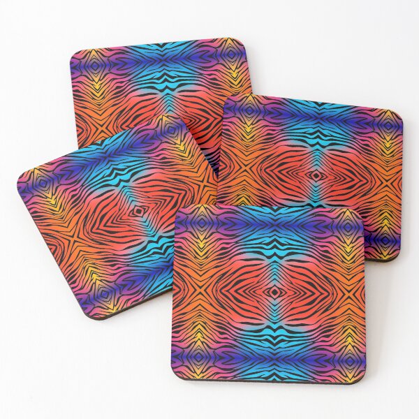 Item preview, Waves Solar Zebra Abstract Stripes Pattern designed and sold by SSK Designs.