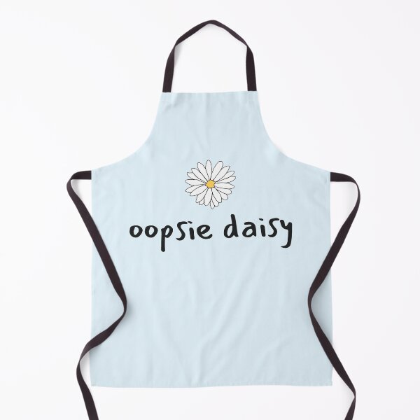 Item preview, Cute yellow and white oopsie daisy flower - blue designed and sold by MNCO.