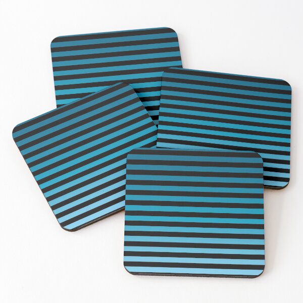 Item preview, Black and blue gradient line pattern designed and sold by BLMcreations.