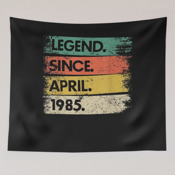 Item preview, Vintage 36 Years Old 36th Birthday Legend Since April 1985 T-Shirt designed and sold by Lukifo-Tender.