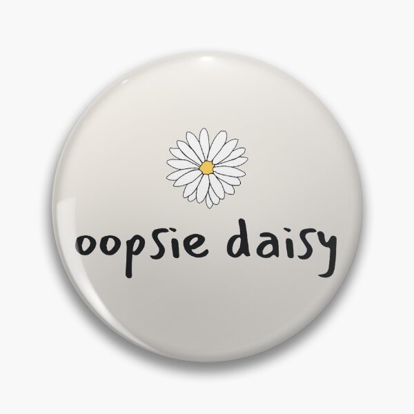Item preview, Cute yellow and white oopsie daisy flower - warm beige designed and sold by MNCO.