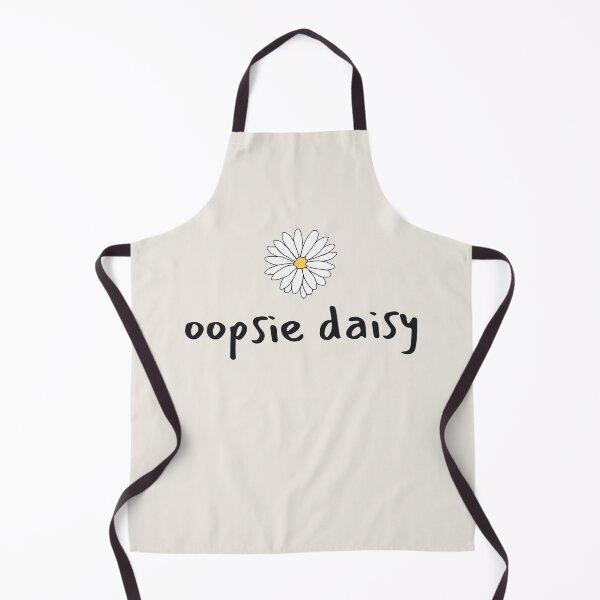 Item preview, Cute yellow and white oopsie daisy flower - warm beige designed and sold by MNCO.