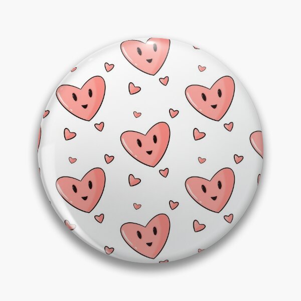 My Love Heart Buttons / Buttons Galore / Glitter Red & Pink Swirl Heart  Buttons