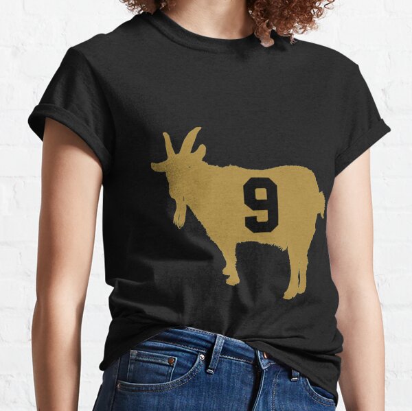 Limited Edition Drew Brees, GOAT 9, New Orleans Saints Shirt, Mug &  Hoodie! Essential T-Shirt for Sale by GoatGear