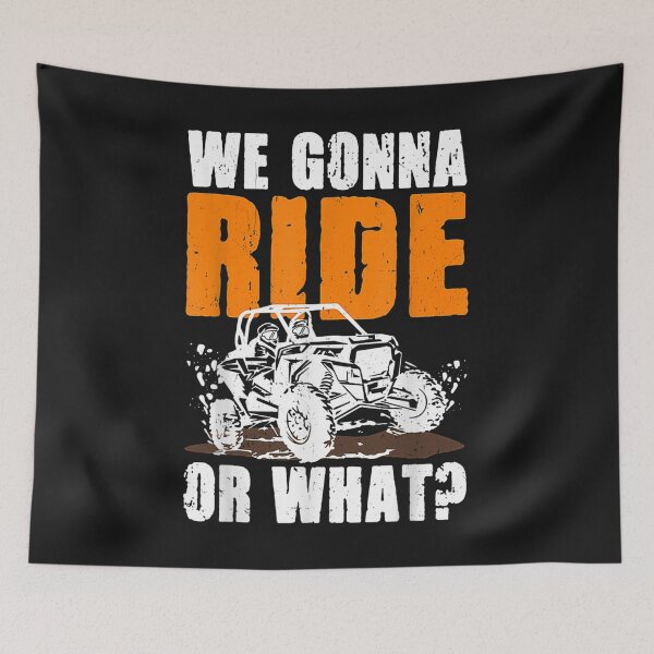 Artikelvorschau, We Gonna Ride Or What Funny Off Road T-Shirt entworfen und verkauft von Lukifo-Tender.