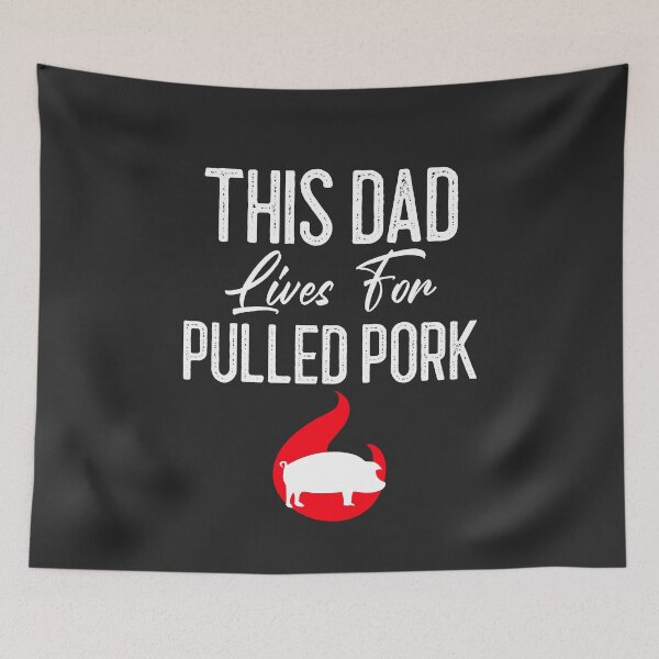 Item preview, This Dad Lives For Pulled Pork BBQ Gift designed and sold by EricJP.