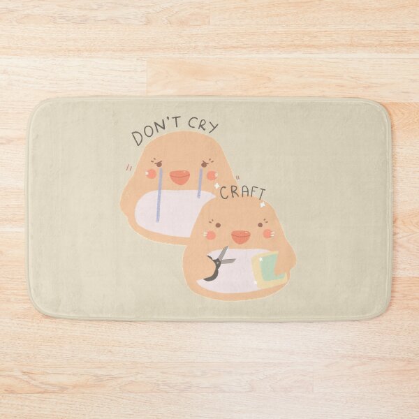 Item preview, Don't Cry, Craft! Mochi Chick designed and sold by aaalou.
