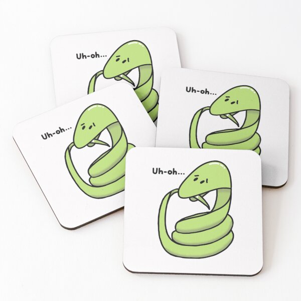 Item preview, Uh-oh snake designed and sold by Cre8iveCat.