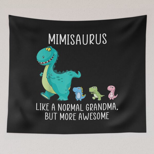 Item preview, MiMisaurus like a normal grandma but more awesome Dinosaurs designed and sold by Ambrosia1234.