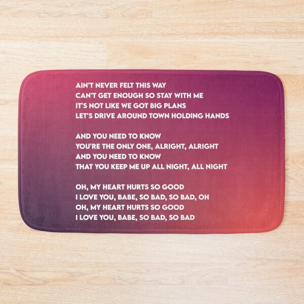 Item preview, ILYSB lyrics designed and sold by melinab1116.