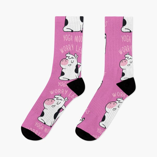 Item preview, Preocuparse menos Yoga Moo designed and sold by Huebucket.