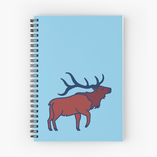 Item preview, Diploo's friends - the majestic brown Elk - sky blue designed and sold by TokiPY.