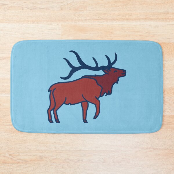 Item preview, Diploo's friends - the majestic brown Elk - sky blue designed and sold by TokiPY.
