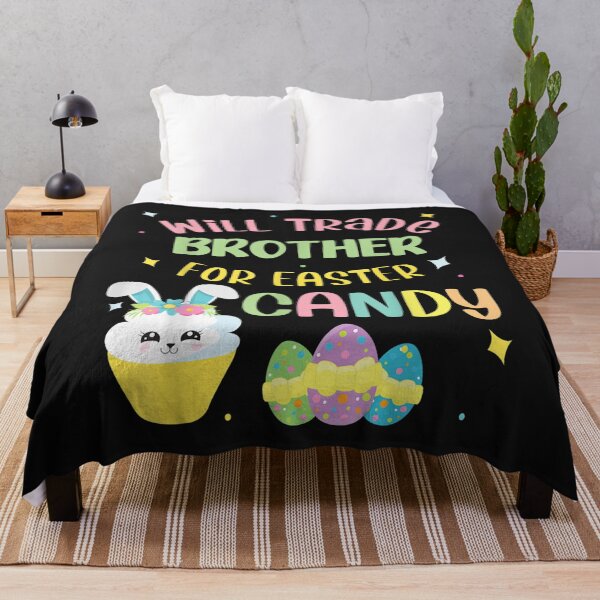 Artikelvorschau, Will Trade Brother for Easter Candy Eggs Kids Boys Girls T-Shirt entworfen und verkauft von Lukifo-Tender.