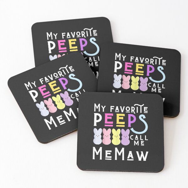Item preview, My Favorite Peeps Call Me Memaw Grandma Mom Easter Peep Fun designed and sold by Ambrosia1234.