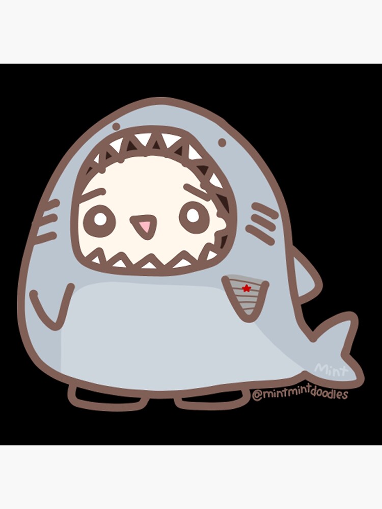 "Shark Bucky" Poster for Sale by alexander30 | Redbubble
