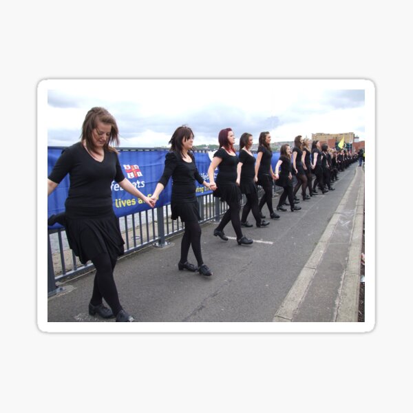 Riverdance, Derry, Ireland Sticker