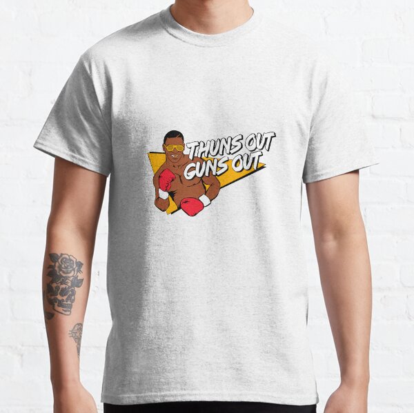 Mike Tyson Thuns Out Guns Out T-shirt classique