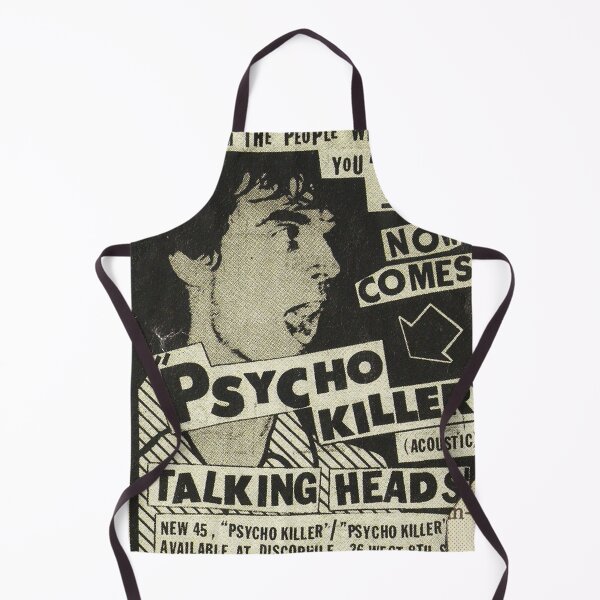 Item preview, Psycho Killer - Talking Heads post-punk concert poster 1977 designed and sold by janetganes0118.