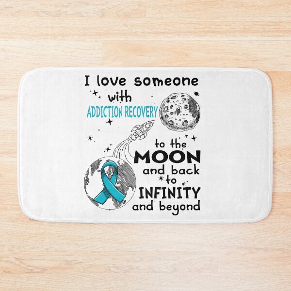 Item preview, I Love Someone With Addiction Recovery To The Moon And Back designed and sold by heppenp.