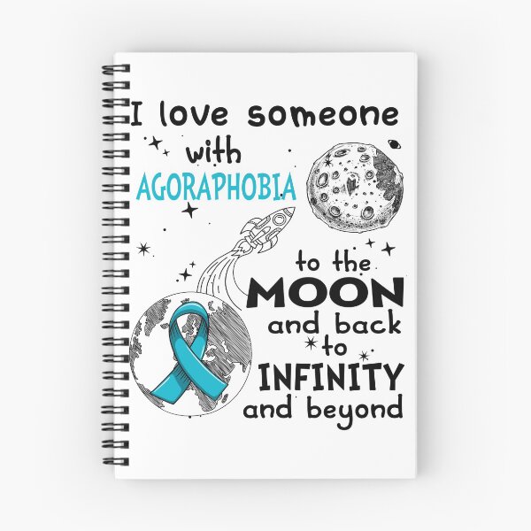 Item preview, I Love Someone With Agoraphobia To The Moon And Back designed and sold by heppenp.
