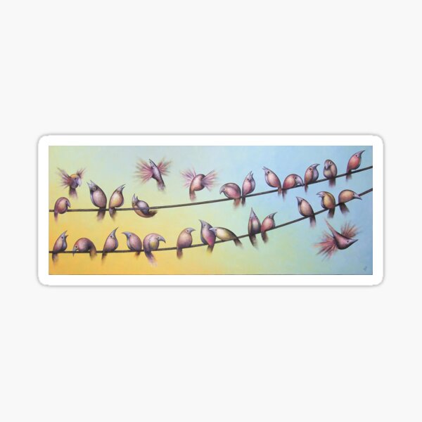 Early Birds Sticker