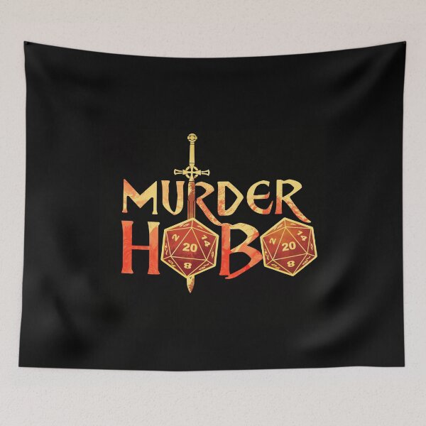 Item preview, Murderhobo designed and sold by D20Tees.