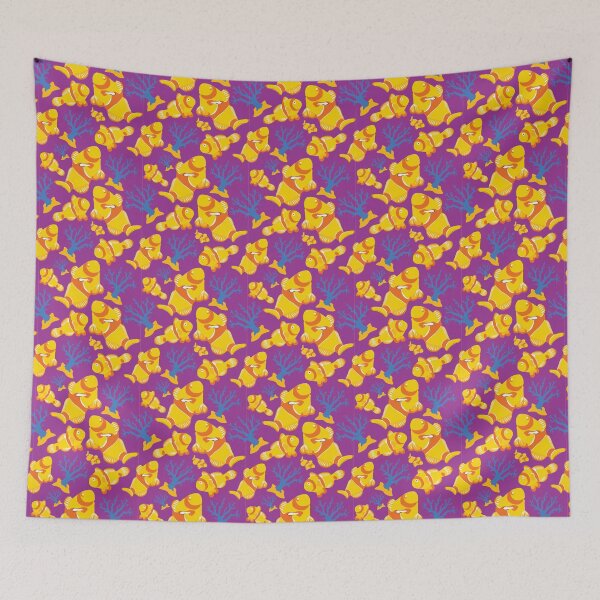 Item preview, Purple & Gold Clownfish designed and sold by Christopher Small.