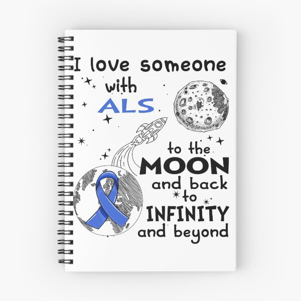Item preview, I Love Someone With ALS To The Moon And Back designed and sold by heppenp.
