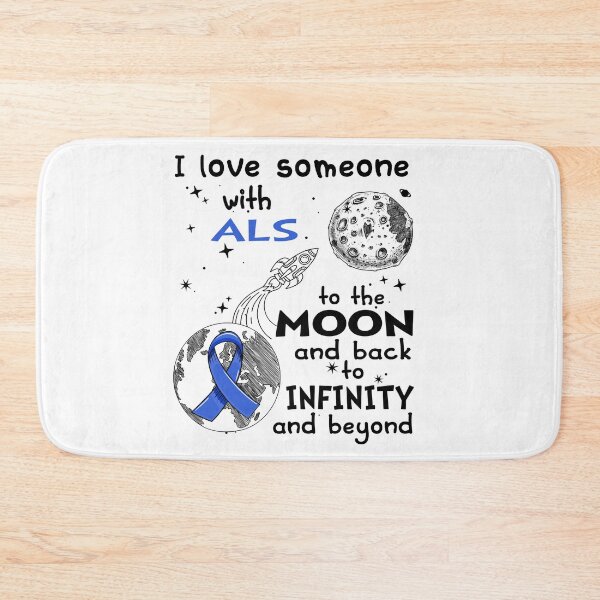 Item preview, I Love Someone With ALS To The Moon And Back designed and sold by heppenp.
