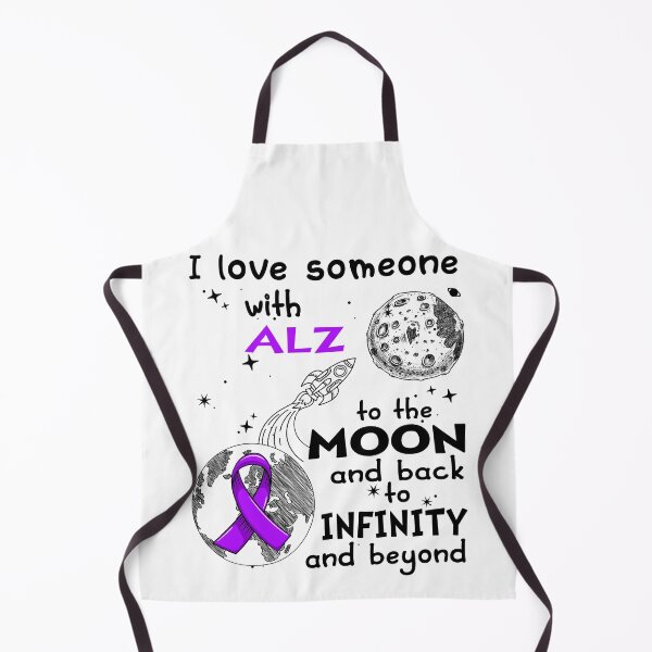 Item preview, I Love Someone With ALZ To The Moon And Back designed and sold by heppenp.