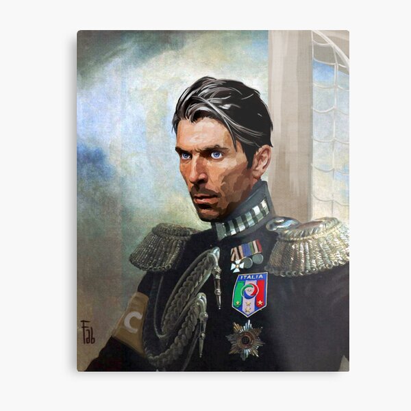 Gigi Buffon Metal Print
