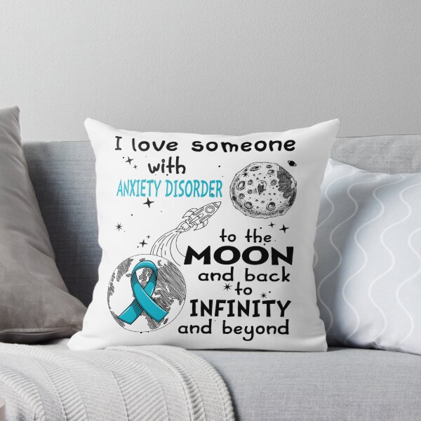 Item preview, I Love Someone With Anxiety Disorder To The Moon And Back designed and sold by heppenp.
