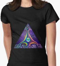 Pyramidal neuron Women's Fitted T-Shirt