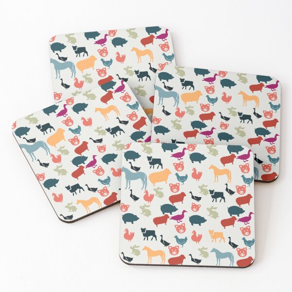 Item preview, Arte pop de animales de granja designed and sold by Butterflylife.