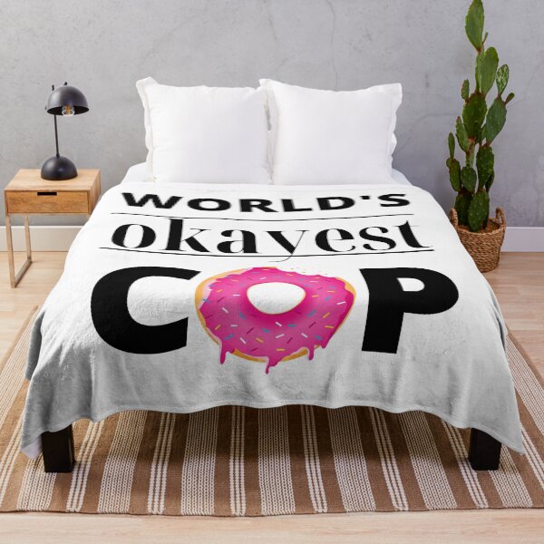 Item preview, Worlds okayest Cop designed and sold by HomerNixon.