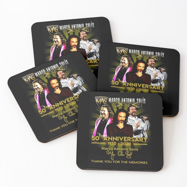 Item preview, Marco Antonio Solis 50th Anniversary 1970 2020 Thank You for The Memories designed and sold by LueDeckow.