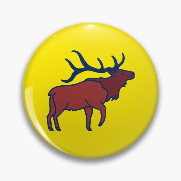 Item preview, Diploo's friends - the majestic brown Elk - yellow designed and sold by TokiPY.