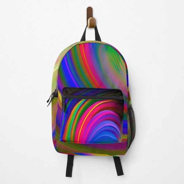 Item preview, Bright and colorful curvy abstract design designed and sold by With My Hands By K.
