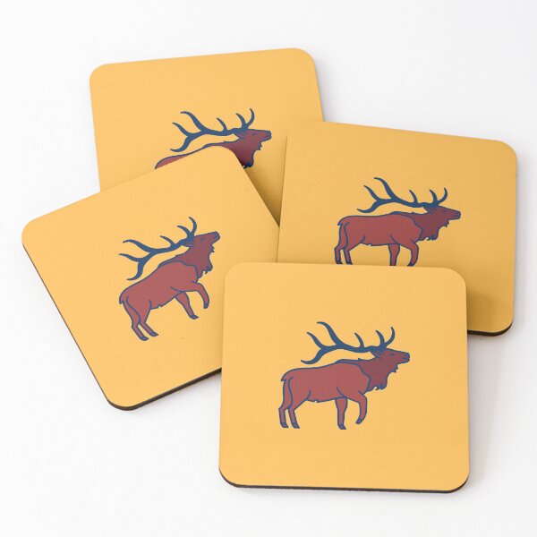 Item preview, Diploo's friends - the majestic brown Elk - mustard designed and sold by TokiPY.