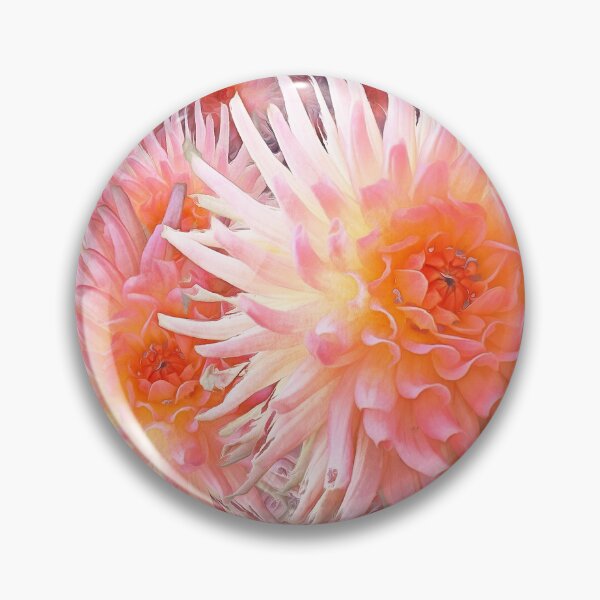 Item preview, Infinite Pink Spiky Dahlias designed and sold by SeaChangeDesign.