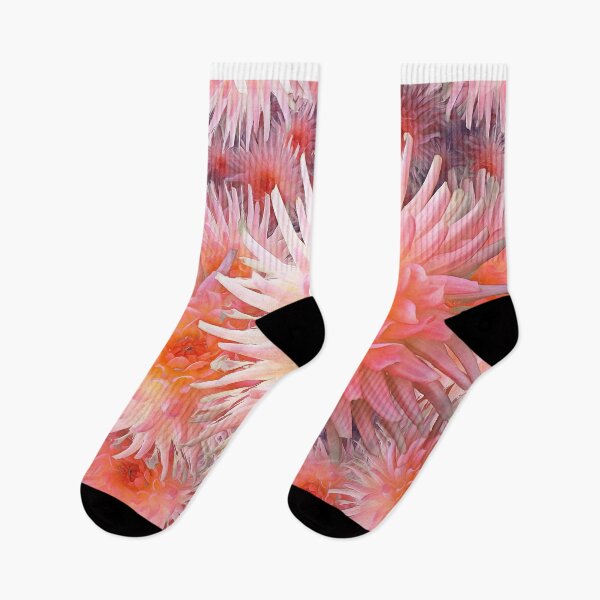 Item preview, Infinite Pink Spiky Dahlias designed and sold by SeaChangeDesign.