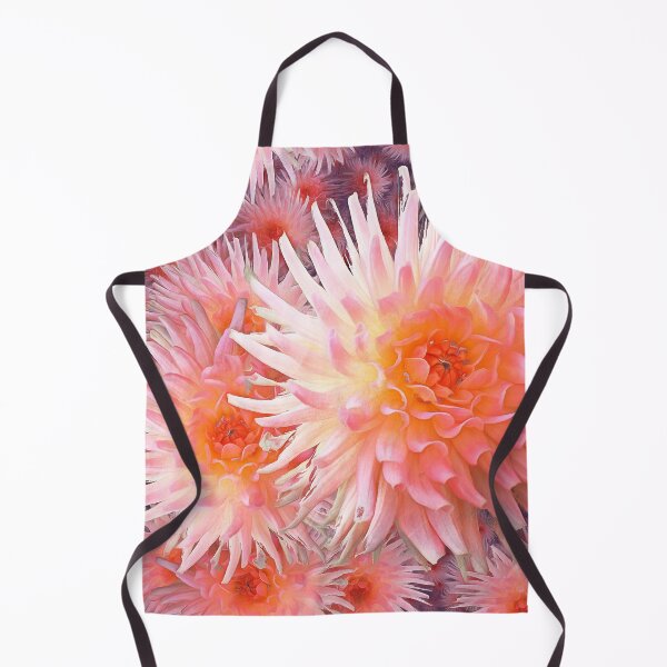 Item preview, Infinite Pink Spiky Dahlias designed and sold by SeaChangeDesign.