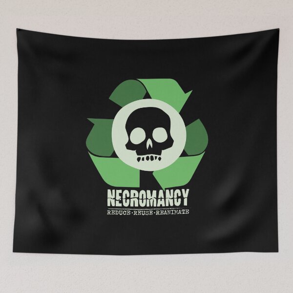 Item preview, Necromancy: Reduce, Reuse, Reanimate designed and sold by D20Tees.