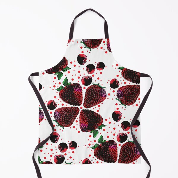 Item preview, Strawberry Painting Repeating Pattern designed and sold by fahadabu.