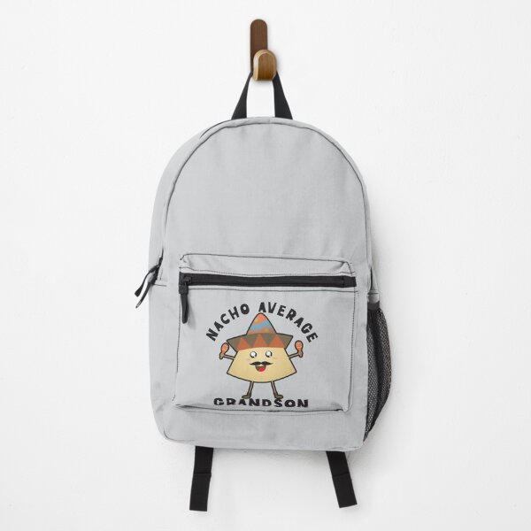Item preview, Nacho Average Grandson - Cute and Funny Nacho with Moustache Wearing Mexican Hat While Playing Maracas Illustrations Design designed and sold by NightGleam.