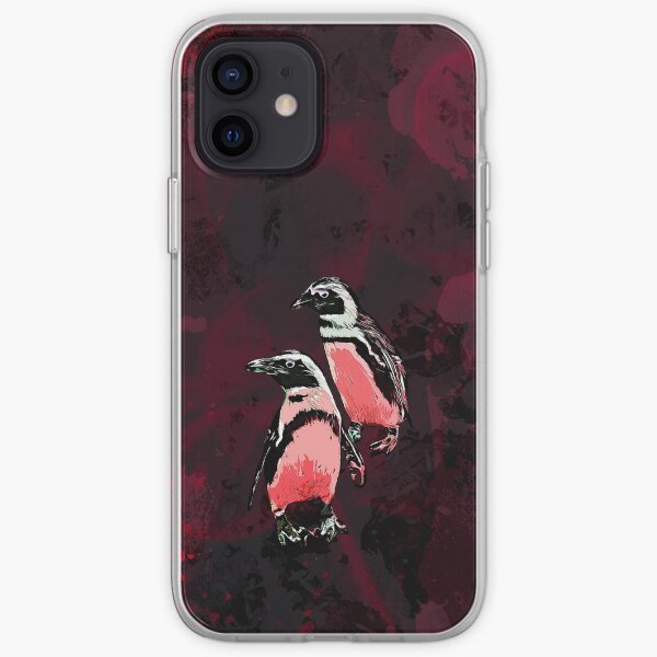 Legakulie Handyhülle Pinguin rot iPhone Flexible Hülle