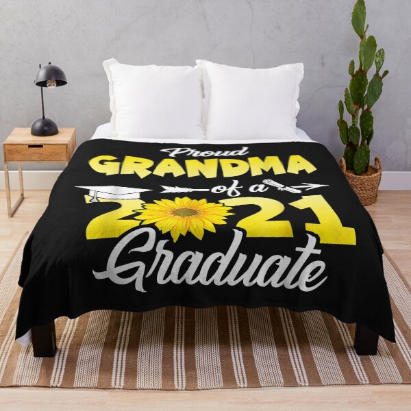 Item preview, Proud Grandma of a Class of 2021 Graduate Sunflower designed and sold by Ambrosia1234.