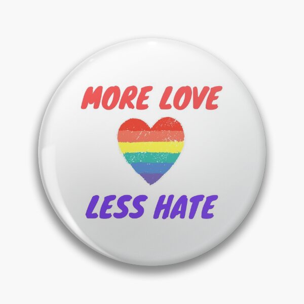Item preview, More Love, Less Hate designed and sold by Yujububu.