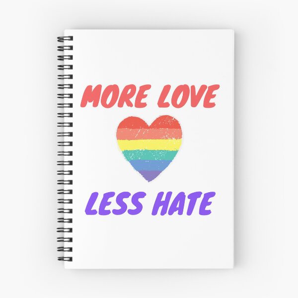 Item preview, More Love, Less Hate designed and sold by Yujububu.